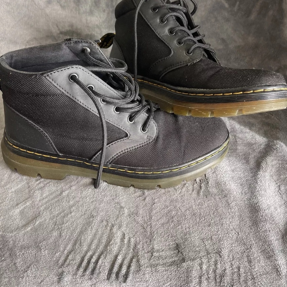 Dr. Doc Martens Bonny Tech Extra Tough Poly Rubber Black Chukka Boots Men’s 9